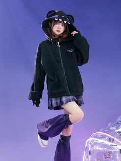 Kawaii Trendy Bear Hooded Cardigan -Kawaii Fashion Shop O1CN01rhePGT2IeUUSgz2Eu 2201232689311