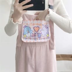 Kawaii Japanese Soft Girl Corduroy Overalls 12 Kawaii Japanese Soft Girl Corduroy Overalls -Kawaii Fashion Shop O1CN01snA9UA2EL1B1Rxz75 418818727