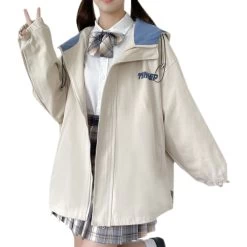 Kawaii Mori Girl Style Bear Plus Velvet Hooded -Kawaii Fashion Shop O1CN01t7BLfc1ljdg7i1OJP 2356134855