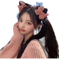 Sweet Girl Cat Ears Bow Hair Clip -Kawaii Fashion Shop O1CN01tfLVQc1fBqhkS2jQY 1110923969