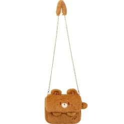 Kawaii Cute Cartoon Bear Plush Messenger Bag -Kawaii Fashion Shop O1CN01uHf3LK1kn0x3NSeYi 1927024727
