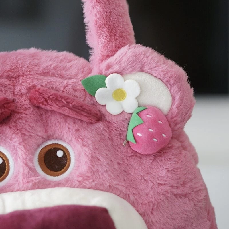 Kawaii Large-capacity Pink Bear Plush Shoulder Bag 6 Kawaii Large-capacity Pink Bear Plush Shoulder Bag - Image 4