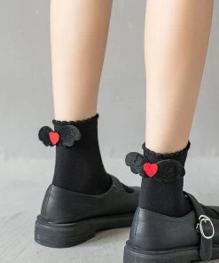 Japanese Lolita Cute Little Angel Socks -Kawaii Fashion Shop O1CN01x90TXt2AxFoSWQeIq 0 item pic