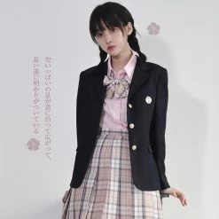 Original College Style JK Blazer 13 Original College Style JK Blazer -Kawaii Fashion Shop Original College Style JK Blazer 9