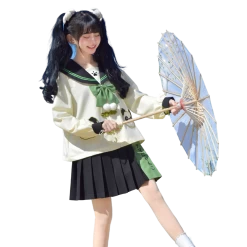 Original Cute Panda JK Uniform Suit