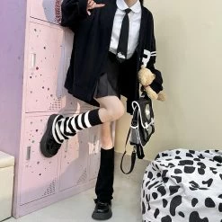 Original Design Japanese Retro Pleated Skirt 16 Original Design Japanese Retro Pleated Skirt -Kawaii Fashion Shop Original Design Japanese Retro Pleated Skirt 3