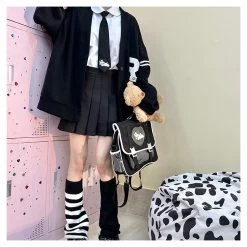 Original Design Japanese Retro Pleated Skirt 17 Original Design Japanese Retro Pleated Skirt -Kawaii Fashion Shop Original Design Japanese Retro Pleated Skirt 4