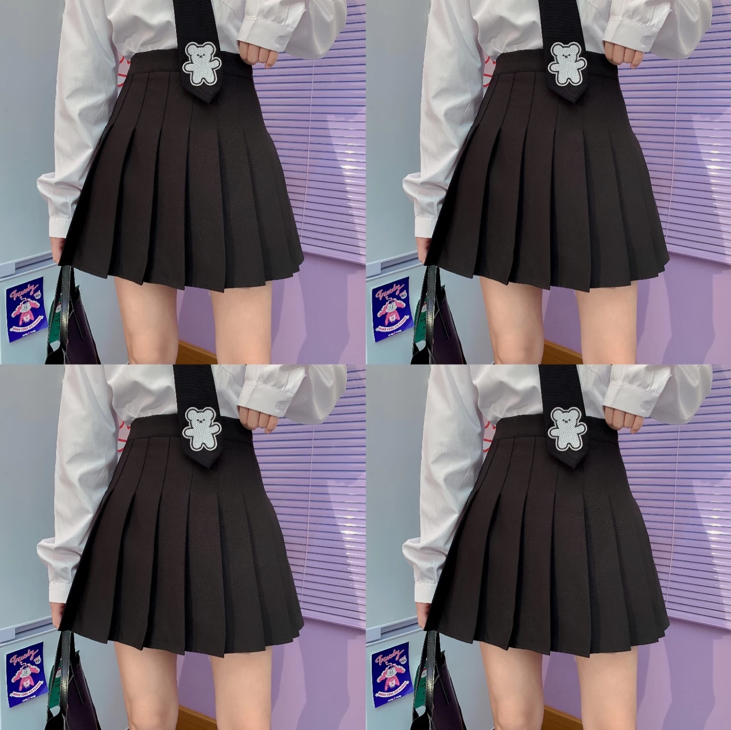 Original Design Japanese Retro Pleated Skirt 11 Original Design Japanese Retro Pleated Skirt - Image 9