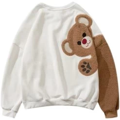 Harajuku Cute Bear Hoodies