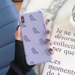 Cute Dinosaur Samsung Galaxy Phone Case -Kawaii Fashion Shop Phone Case For Samsung Galaxy M52 A21S A12 A50 A70 A51 A71 A41 S8 S9 S10 3
