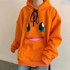 Kawaii Pokemon Hoodies -Kawaii Fashion Shop Pokemon Women s Sweatshirt Pikachu Hoodies Casual Keep Warm Kawaii Hoodies Anime Woman Clothes Fashion Top 2
