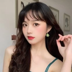 Mismatched Daisy Inspired Earrings 8 Mismatched Daisy Inspired Earrings -Kawaii Fashion Shop Punk Phoenix Jewelry Earrings Sales Hit Color Flowers Wild Simple Temperament Small Fresh Earrings Fashion New 1