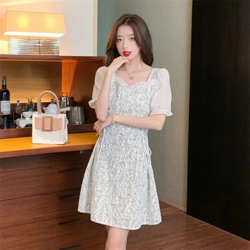 Kawaii Sweet Floral Lace Fairy Dress 4 Kawaii Sweet Floral Lace Fairy Dress - Image 2