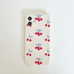 Kawaii Sweet Cherry Art IPhone Case -Kawaii Fashion Shop Retro kawaii Sweet Cherry art Japanese Phone Case for apple iPhone 13 11 12 Pro Max 3