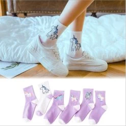 Kawaii Unicorn Socks