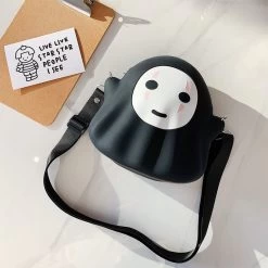 Spirited Away No Face Shoulder Bag -Kawaii Fashion Shop Sinocom Handa Japan Anime Faceless Spirited Away Bag No Face Man Bag Phone Bag Case for 2