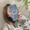Solid Color Smiley IPhone Case 2 Solid Color Smiley IPhone Case -Kawaii Fashion Shop Solid Color Smiley Print Phone Case For iPhone 13 12 11 Pro Xs Max X Xr