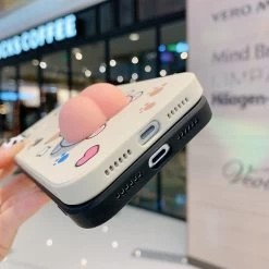 Corgi Buttocks Squishy IPhone Case -Kawaii Fashion Shop Squishy Funny Buttocks Corgi Phone Case For iPhone 13 12 11 Pro Max XR XS X 4