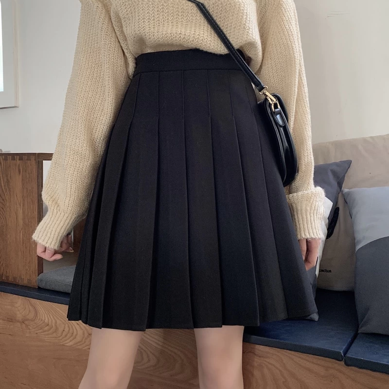 Japanese Summer Kawaii Lace Pleated Skirt 4 Japanese Summer Kawaii Lace Pleated Skirt - Image 2