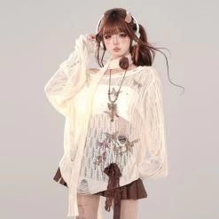 Summer American Style Hot Girl Style Pleated Short Leather Skirt -Kawaii Fashion Shop Summer American Style Hot Girl Style Pleated Short Leather Skirt 6