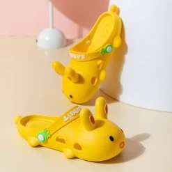 Rabbit Ears Closed Toe Slippers 9 Rabbit Ears Closed Toe Slippers -Kawaii Fashion Shop Summer Casual Cartoon Slippers Ladies Cute Couple Slippers Fashion Indoor and Outdoor Sandals Flat Bottom Non 1