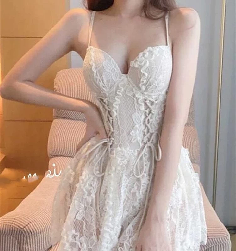 Elegant Fairy Lace One-piece Swimsuit 6 Elegant Fairy Lace One-piece Swimsuit - Image 4