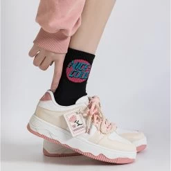 Summer Soft Girl Style Pink All-match Sneakers -Kawaii Fashion Shop Summer Soft Girl Style Pink All match Sneakers 12
