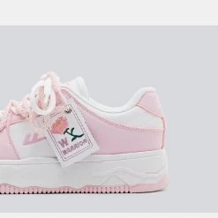 Summer Soft Girl Style Pink All-match Sneakers -Kawaii Fashion Shop Summer Soft Girl Style Pink All match Sneakers 8