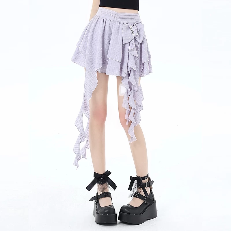 Summer Sweet Ballet Style Irregular Skirt 7 Summer Sweet Ballet Style Irregular Skirt - Image 5