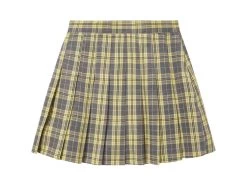 Summer Sweet College Style JK Plaid Pleated Skirt -Kawaii Fashion Shop Summer Sweet College Style JK Plaid Pleated Skirt 2