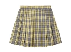 Summer Sweet College Style JK Plaid Pleated Skirt -Kawaii Fashion Shop Summer Sweet College Style JK Plaid Pleated Skirt 3