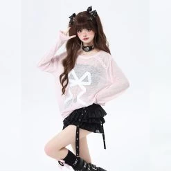 Summer Sweet Girl Y2K Style Tulle Skirt 13 Summer Sweet Girl Y2K Style Tulle Skirt -Kawaii Fashion Shop Summer Sweet Girl Y2K Style Tulle Skirt 6