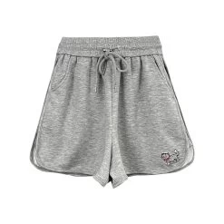 Summer Sweet Japanese Kitten Print Pink High Waist Shorts 11 Summer Sweet Japanese Kitten Print Pink High Waist Shorts -Kawaii Fashion Shop Summer Sweet Japanese Kitten Print Pink High Waist Shorts 21