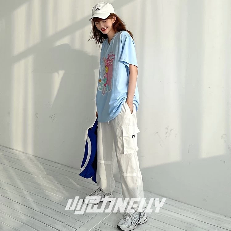 Summer Trend Cartoon Bear All-match T-shirt 6 Summer Trend Cartoon Bear All-match T-shirt - Image 4