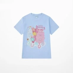 Summer Trend Cartoon Bear All-match T-shirt 14 Summer Trend Cartoon Bear All-match T-shirt -Kawaii Fashion Shop Summer Trend Cartoon Bear All match T shirt 8