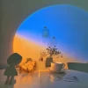 Robot Night Lamp 2 Robot Night Lamp -Kawaii Fashion Shop Sunset Lamp Atmosphere Sunset Projection Lamp Photography Lovely Robot Night Lamp Gift Christmas Lights Room Party
