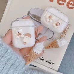 Super Cute Bear AirPods Case