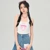 Sweet Bunny Print Camisole Top -Kawaii Fashion Shop Sweet Bunny Print Camisole Top 4