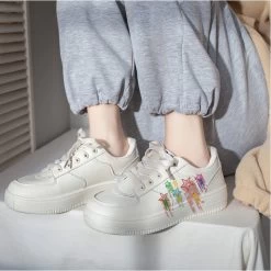 Sweet Cartoon Star Sneakers -Kawaii Fashion Shop Sweet Cartoon Star Sneakers 3