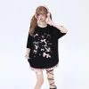 Sweet Girly Style Bow Print T-shirt -Kawaii Fashion Shop Sweet Girly Style Bow Print T shirt 6