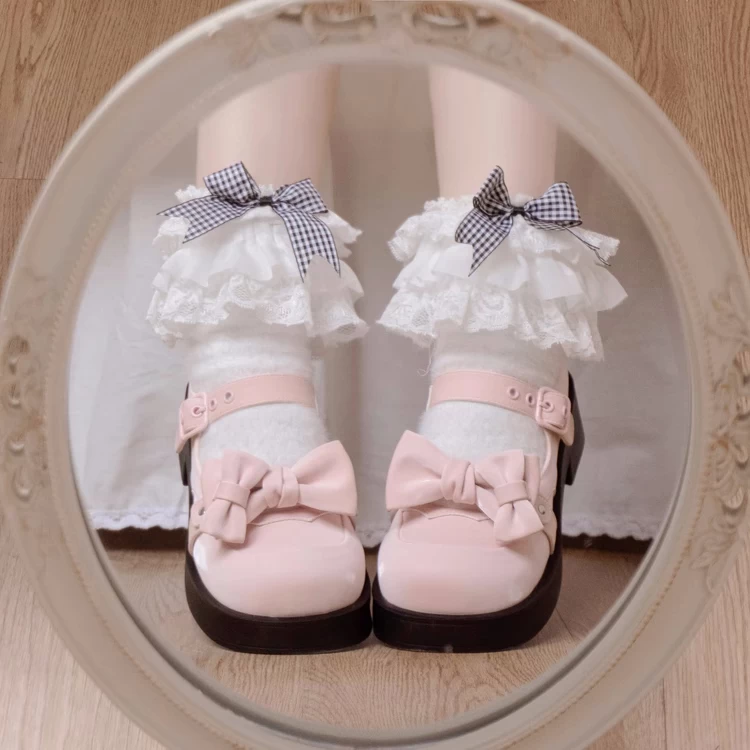Sweet Round Toe With Bow Lolita Shoes 10 Sweet Round Toe With Bow Lolita Shoes - Image 8
