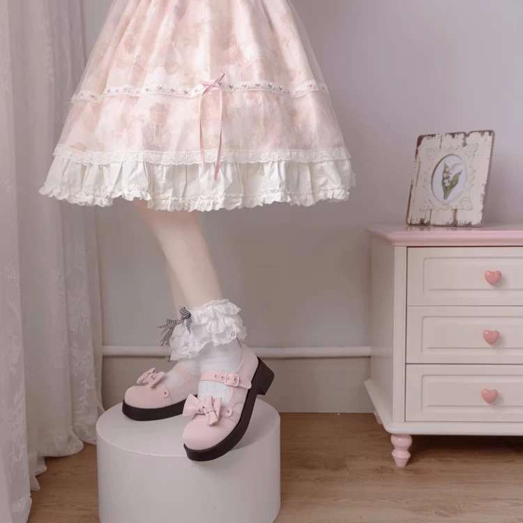 Sweet Round Toe With Bow Lolita Shoes 11 Sweet Round Toe With Bow Lolita Shoes - Image 9