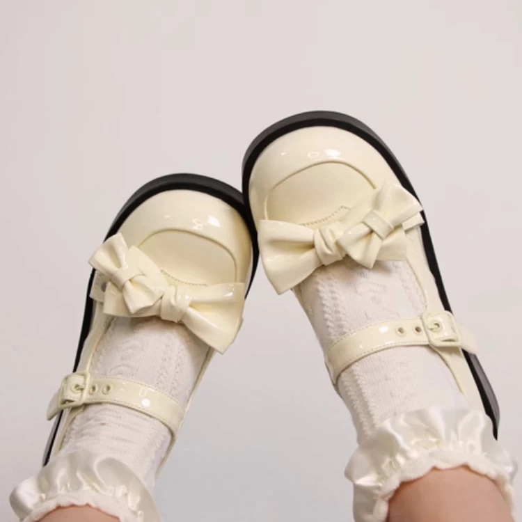Sweet Round Toe With Bow Lolita Shoes 12 Sweet Round Toe With Bow Lolita Shoes - Image 10