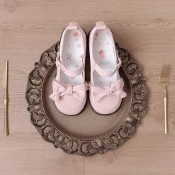 Sweet Round Toe With Bow Lolita Shoes 19 Sweet Round Toe With Bow Lolita Shoes -Kawaii Fashion Shop Sweet Round Toe With Bow Lolita Shoes 8