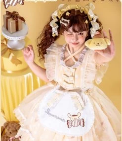 Sweet Style Sanrio Character Print Lolita Skirt Set 18 Sweet Style Sanrio Character Print Lolita Skirt Set -Kawaii Fashion Shop Sweet Style Sanrio Character Print Lolita Skirt Set 10