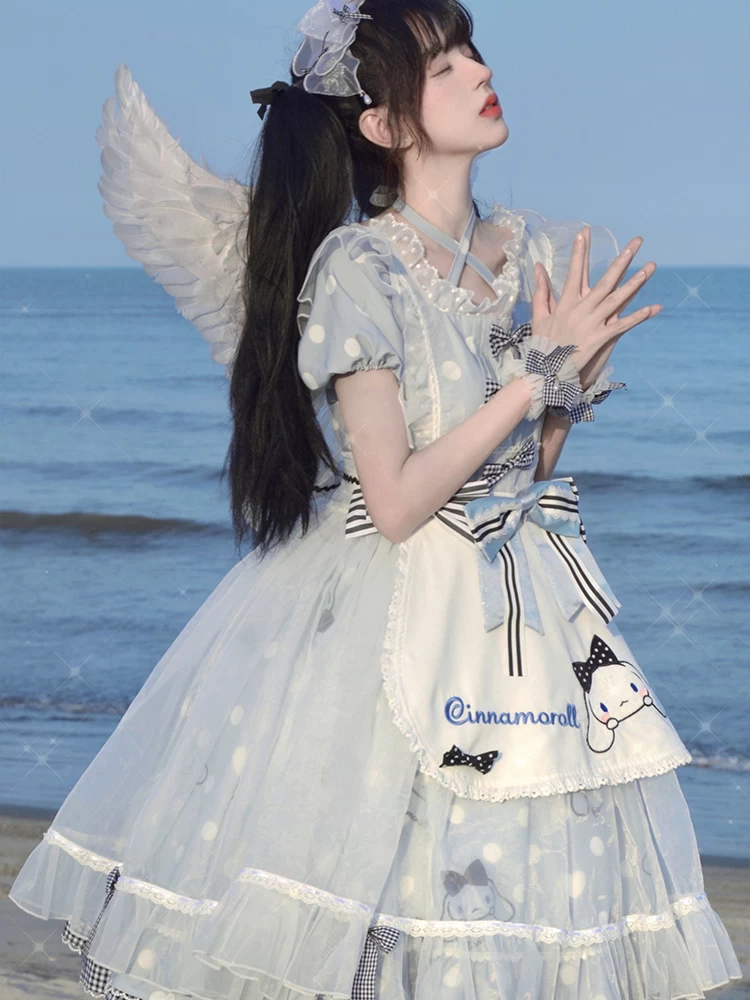 Sweet Style Sanrio Character Print Lolita Skirt Set 5 Sweet Style Sanrio Character Print Lolita Skirt Set - Image 3