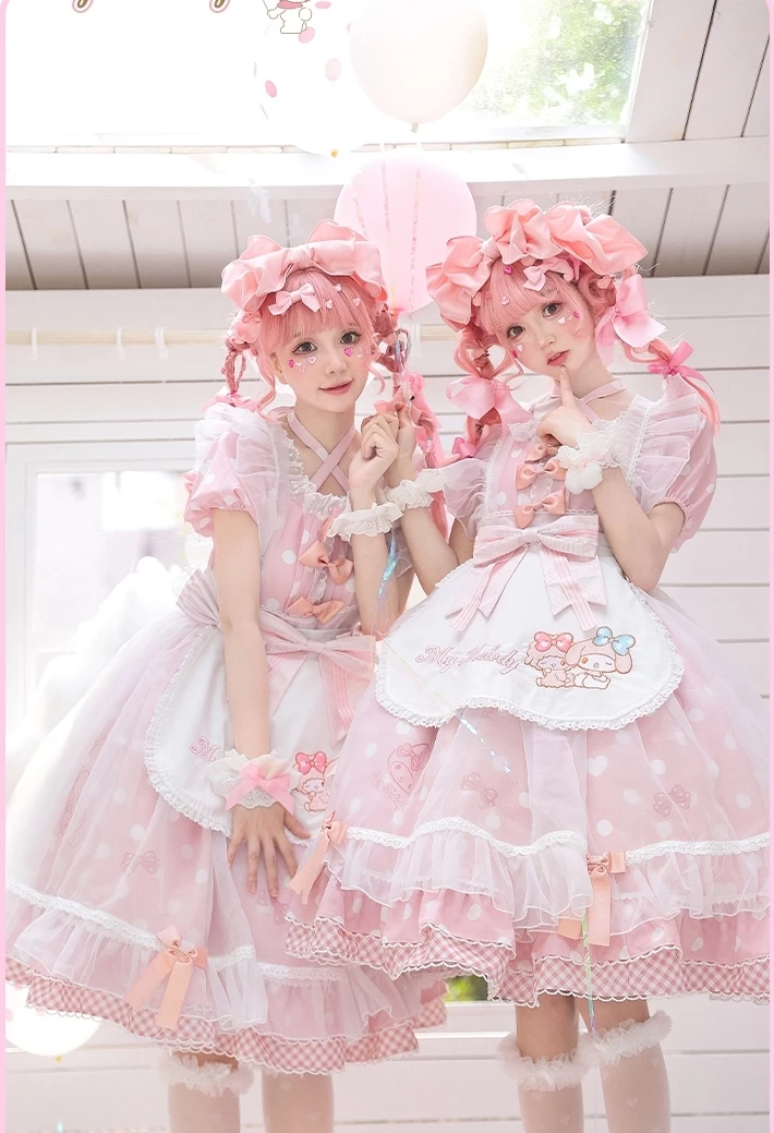 Sweet Style Sanrio Character Print Lolita Skirt Set 4 Sweet Style Sanrio Character Print Lolita Skirt Set - Image 2