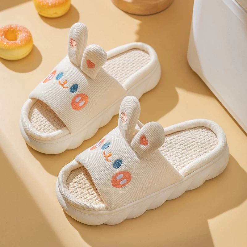 Kawaii Rabbit And Bear Slippers 4 Kawaii Rabbit And Bear Slippers - Image 2