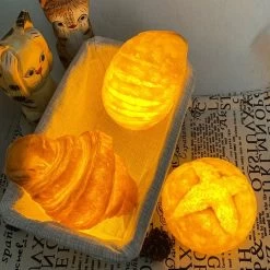 Funny Croissant Series Nightlight