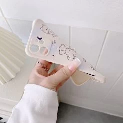 Vintage Cookie Bear IPhone Case -Kawaii Fashion Shop Vintage White Cookie Bear Art Phone Case For iPhone 13 12 11 Pro Max Xr X 4